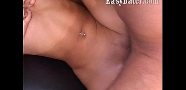  EasyDater - Brunette Housewife affair by using a blind dating service
